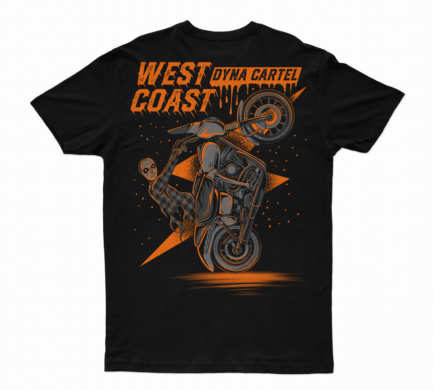 Dyna skull wheelie T shirt